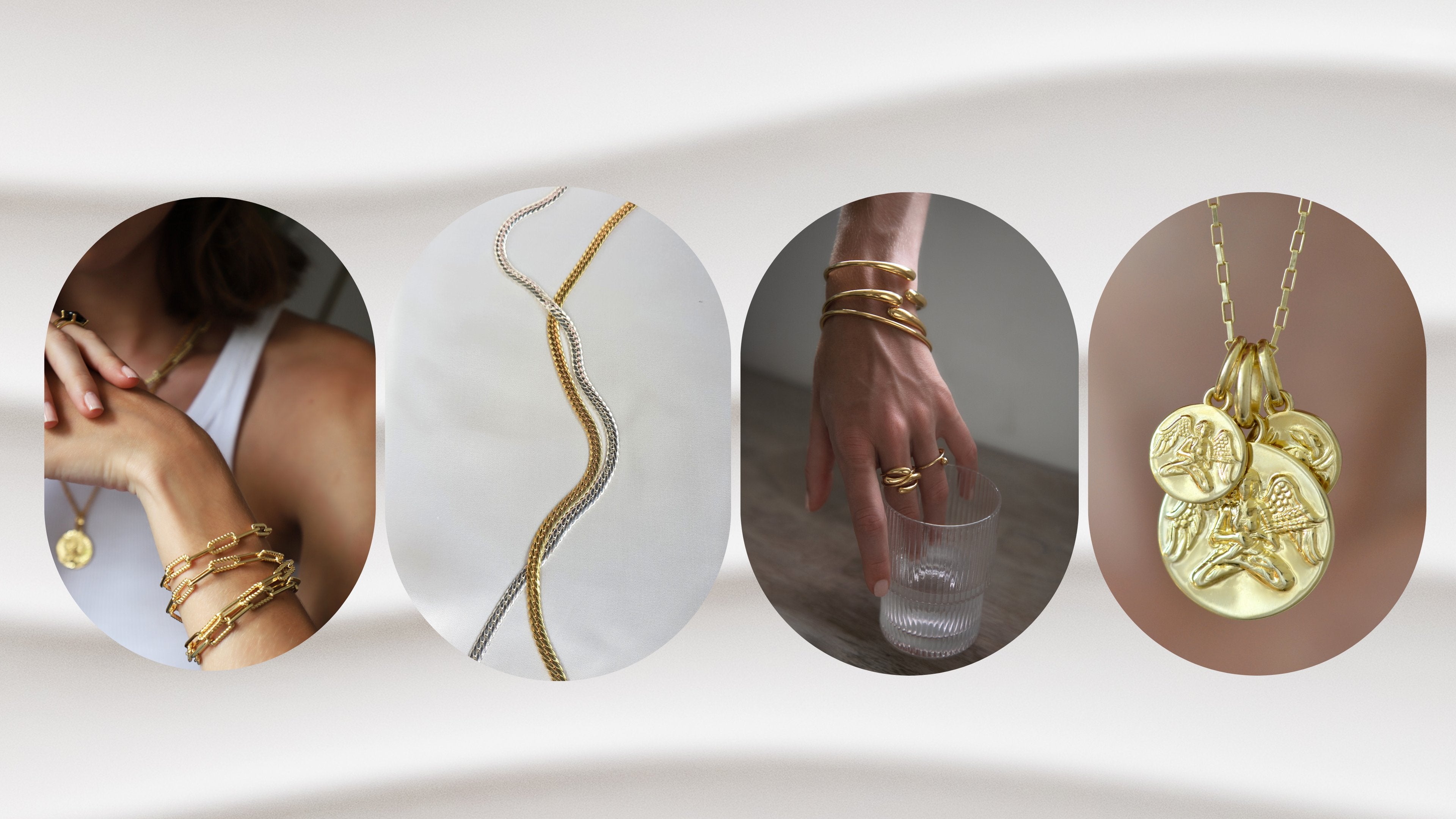 Handmade gold vermeil jewelry