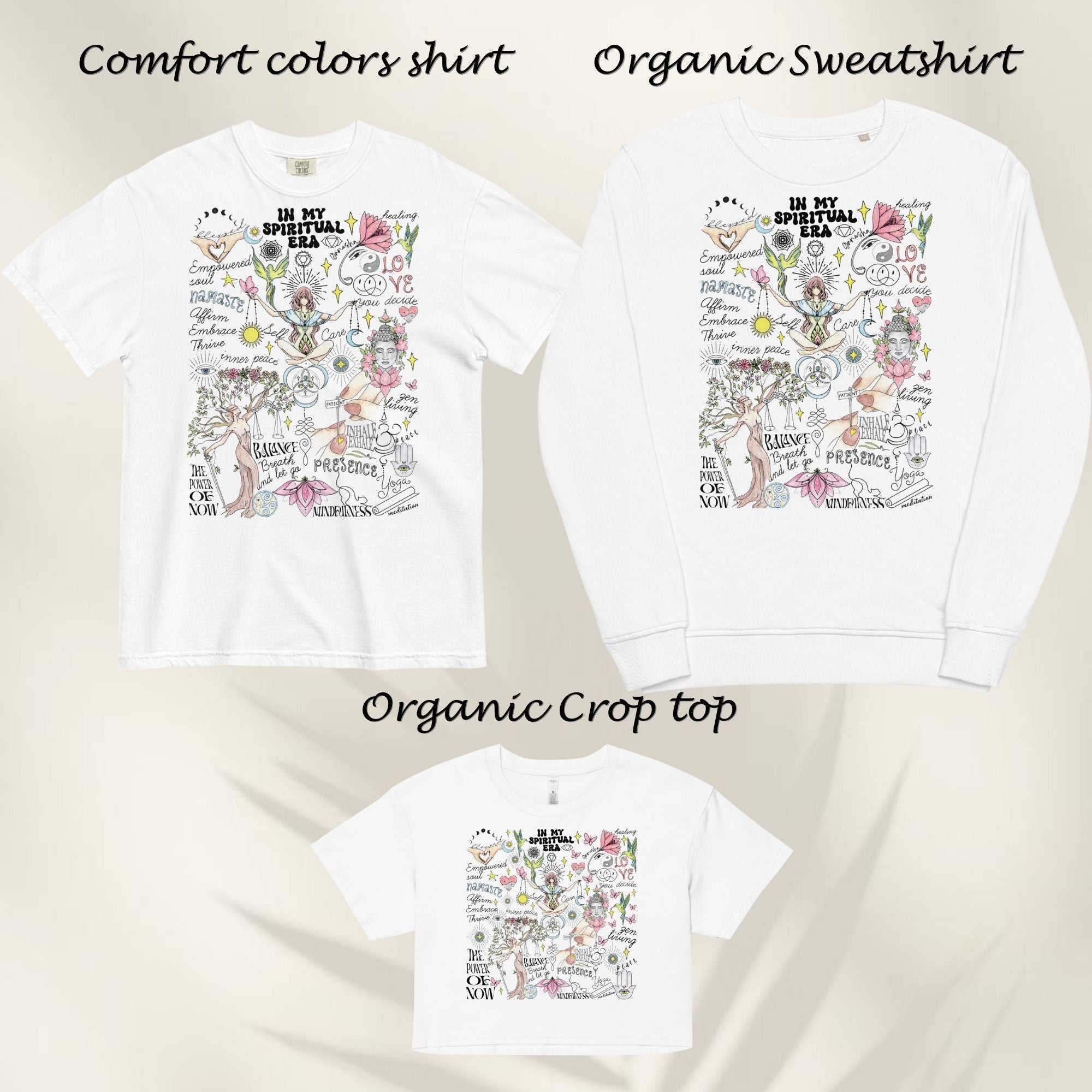 Yoga Spiritual Sweatshirt for Meditation
