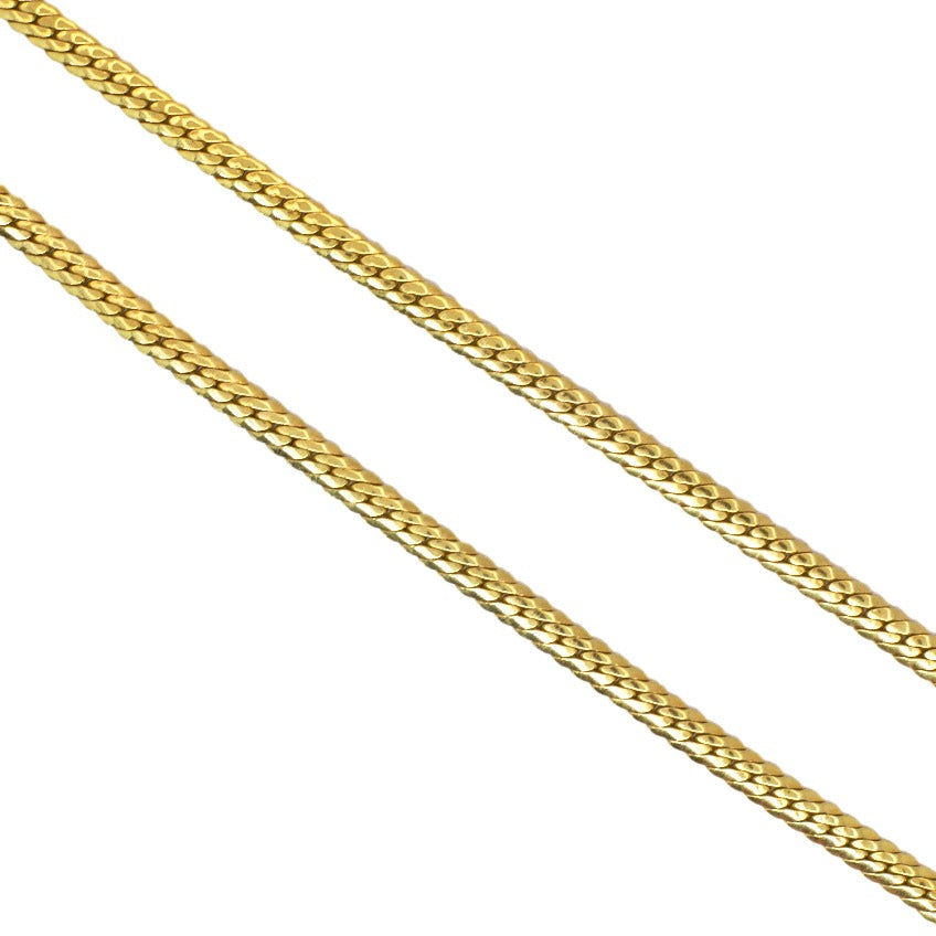 Gold herringbone Bracelet // Gold