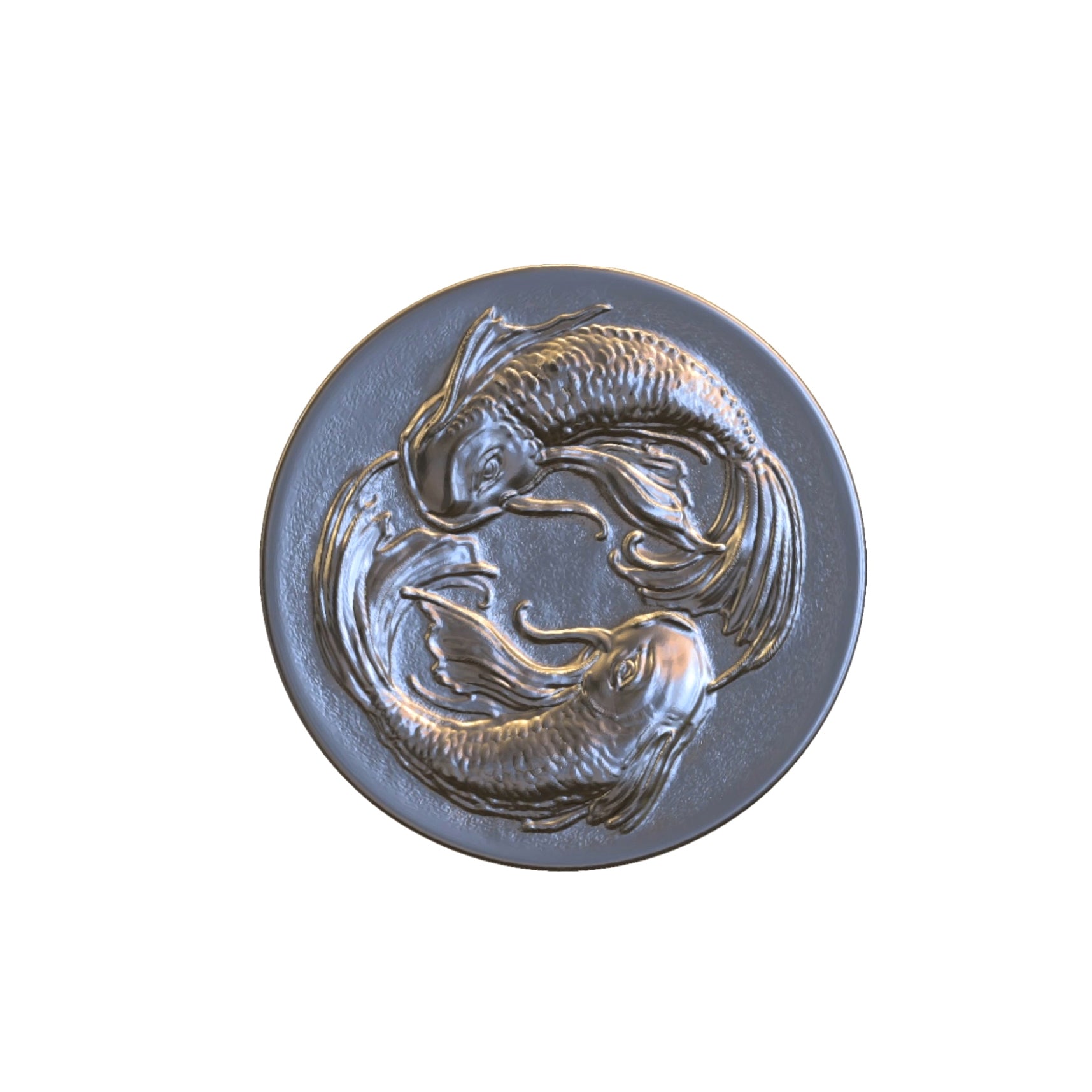 Pisces Illustration // Silver