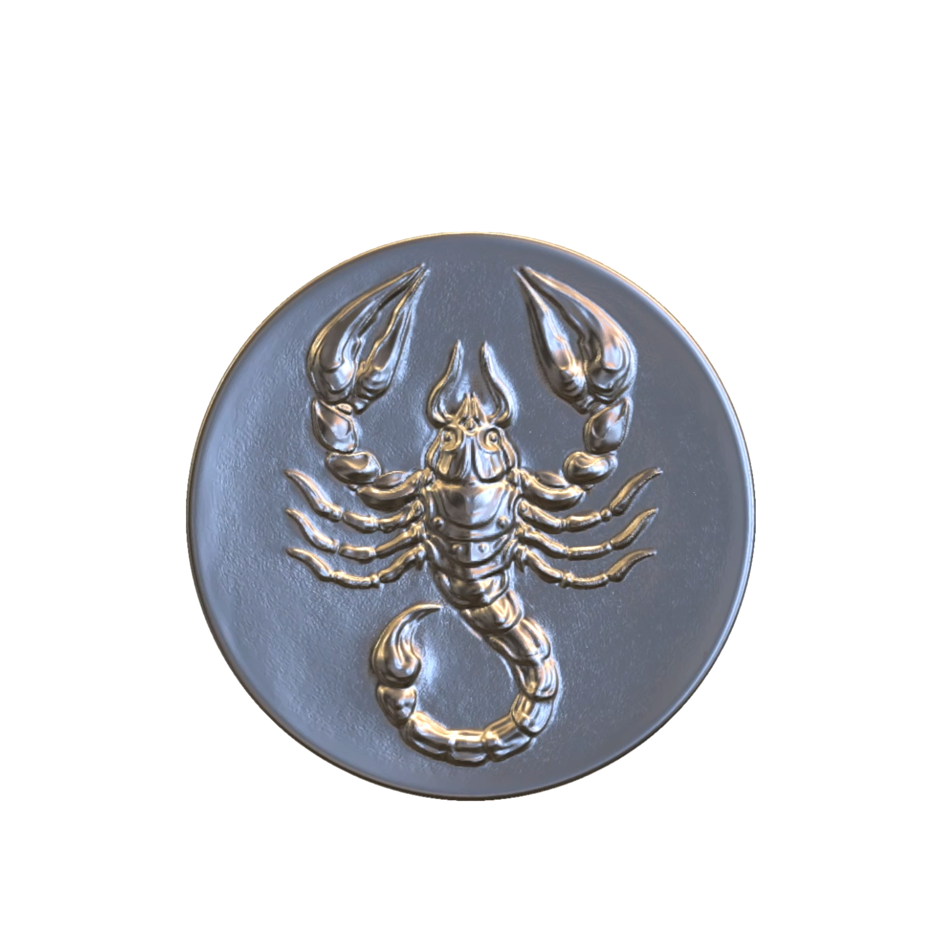 Scorpio illustration // Silver