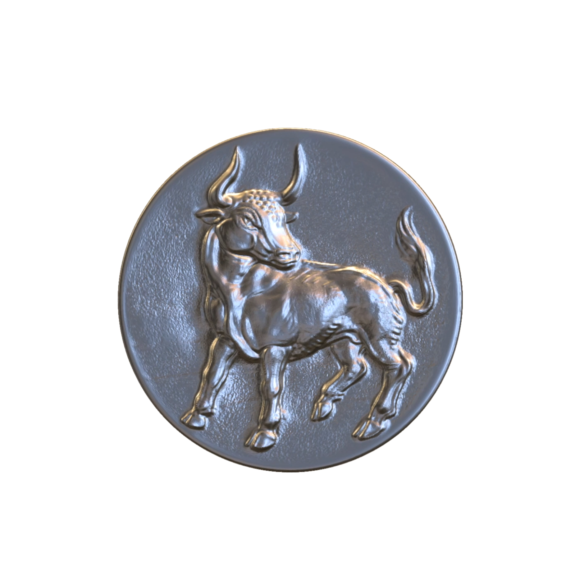 Taurus illustration // Silver