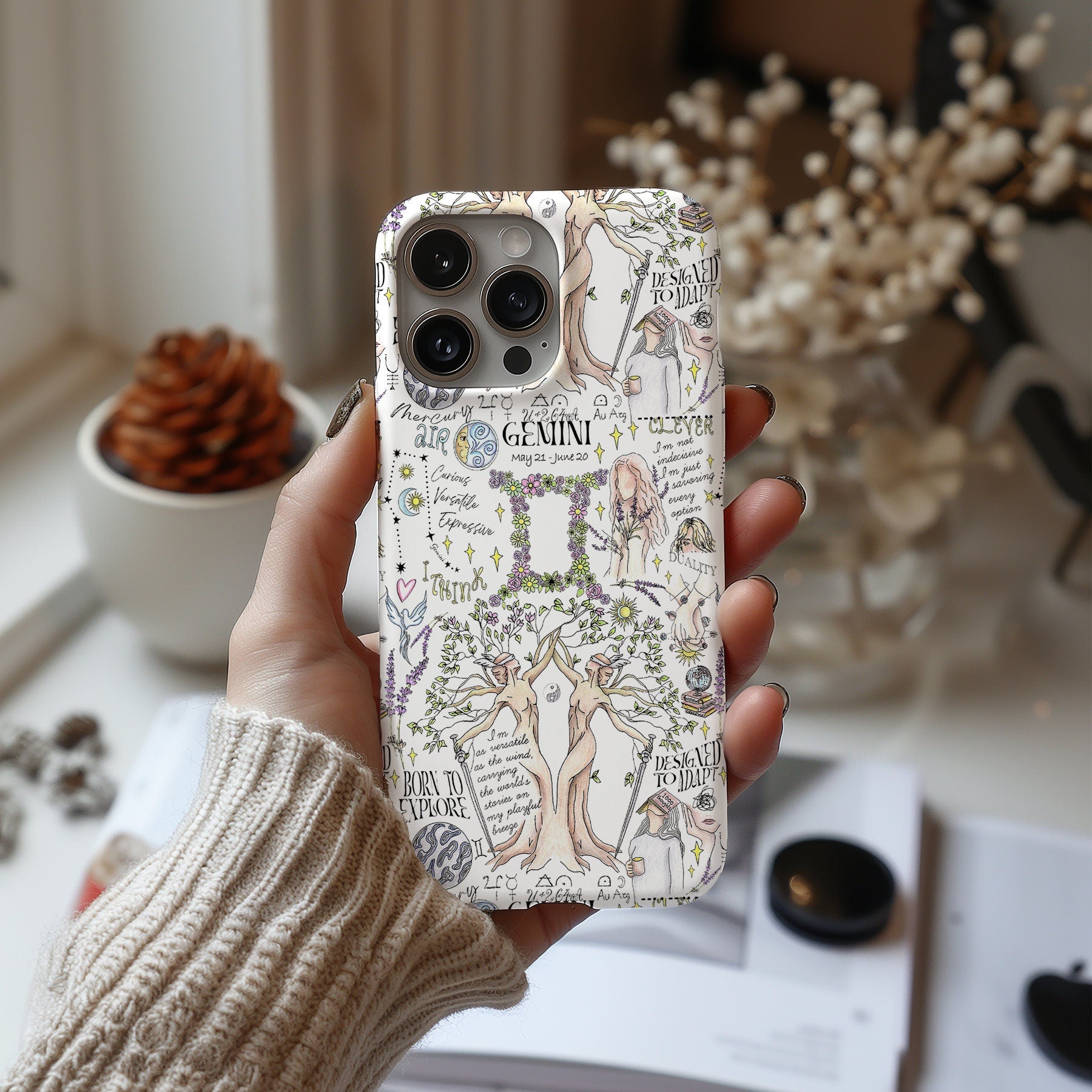 Zodiac Art Tough Phone Case