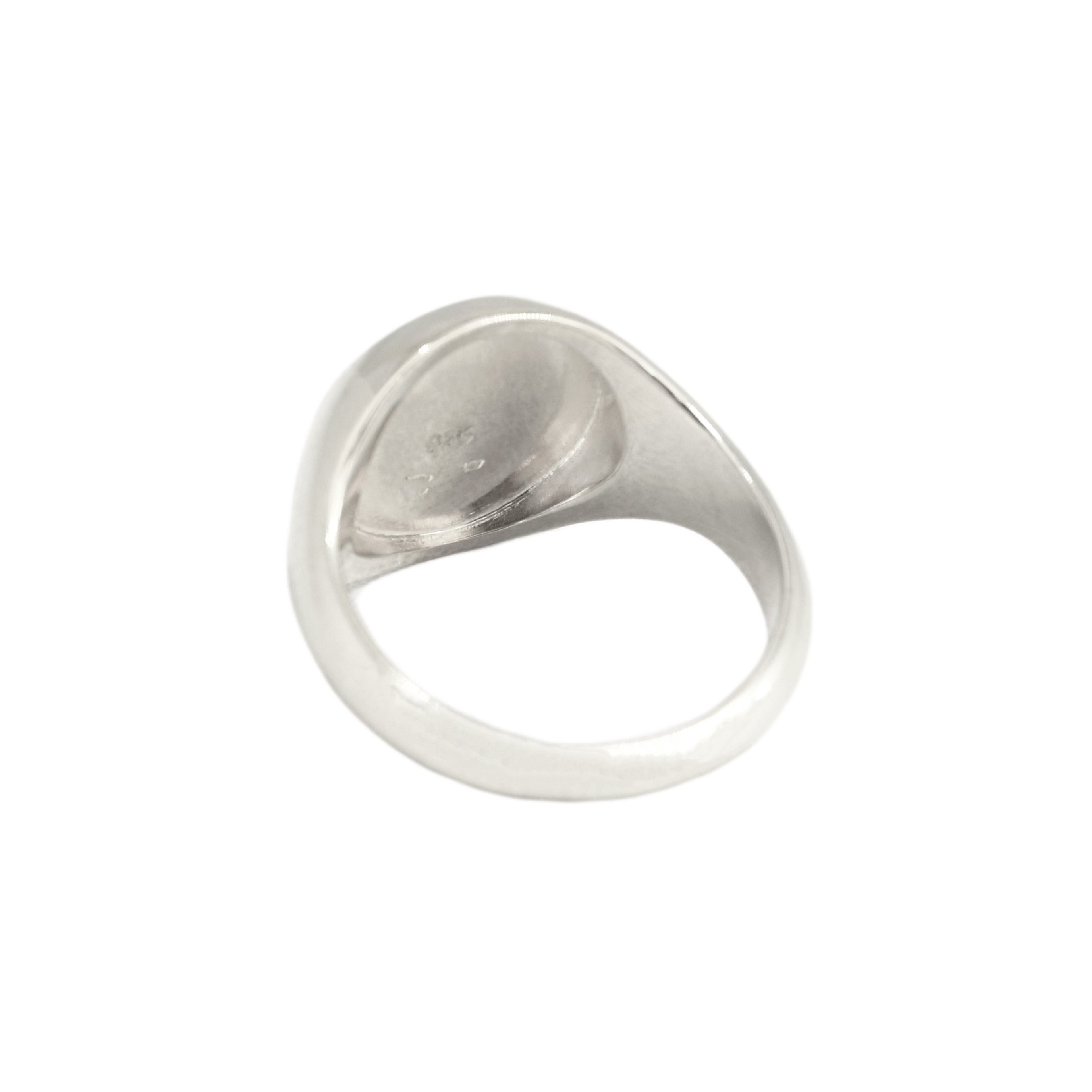 Leo signet ring // Silver