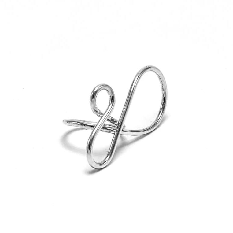 Sterling Silver Spiral Ring