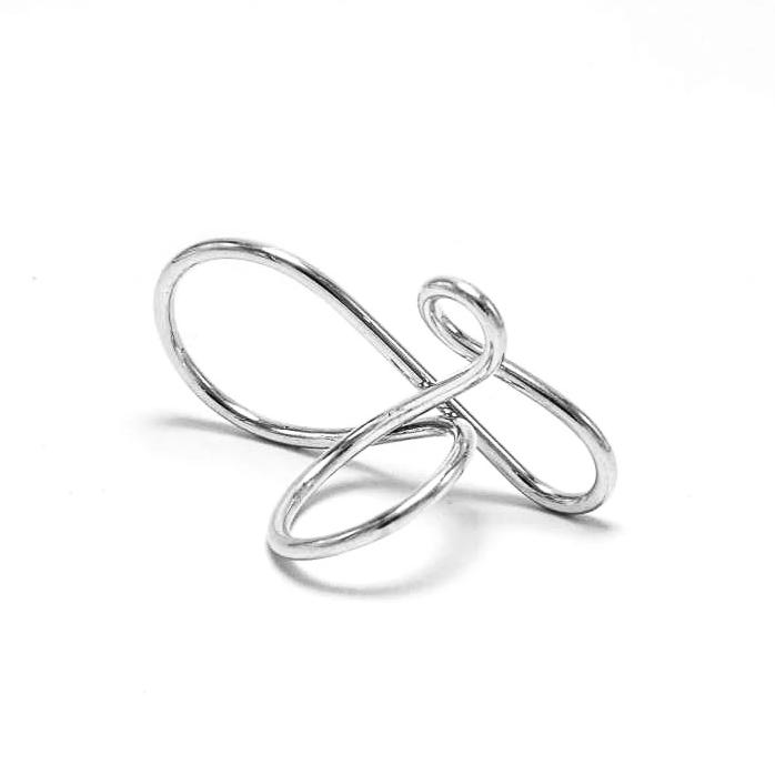 Sterling Silver Spiral Ring