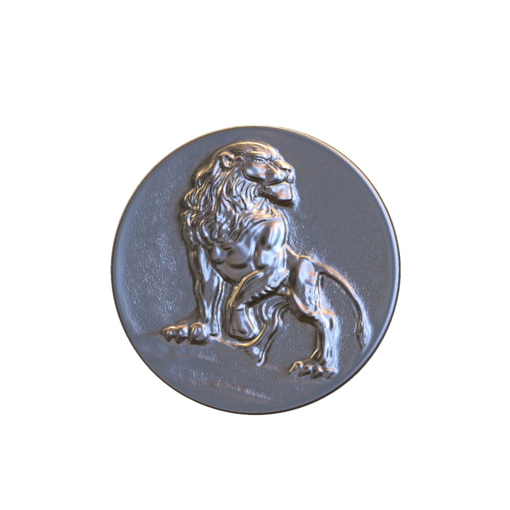 Leo Illustration // Silver