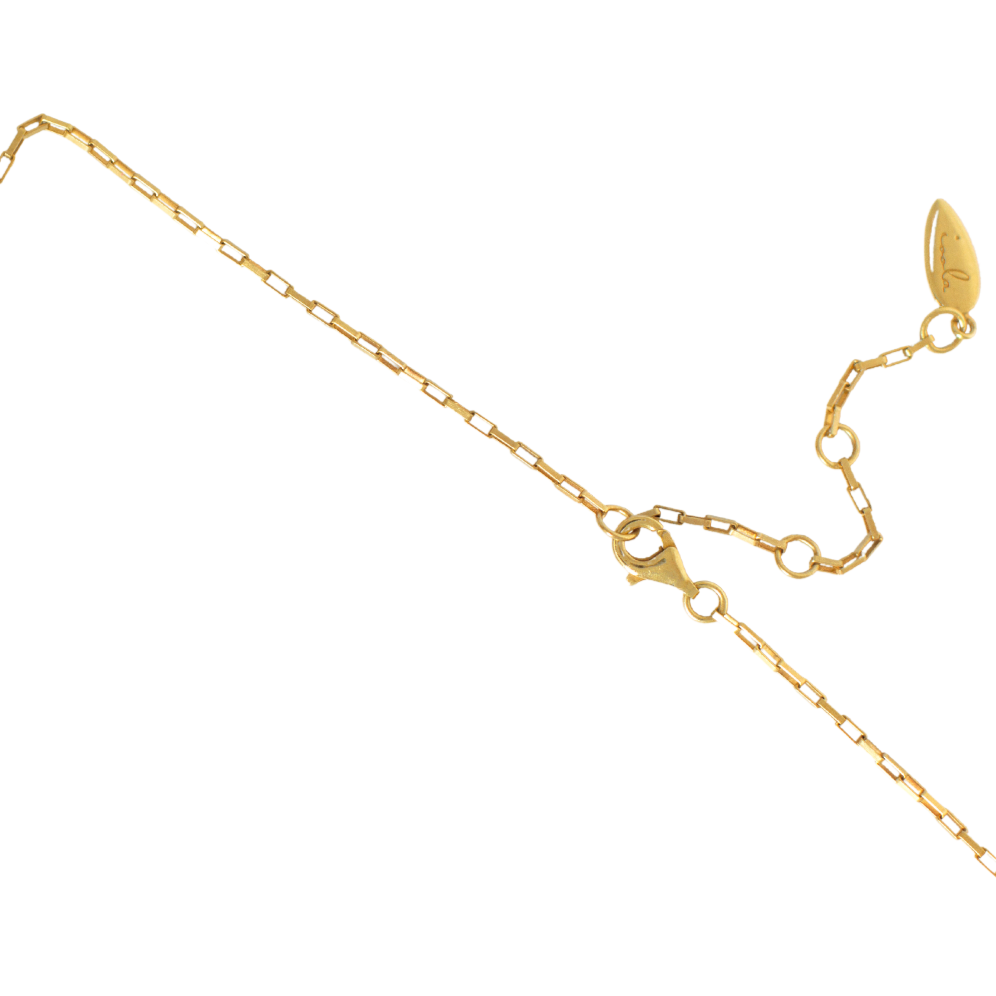 rectangle link chain // Gold