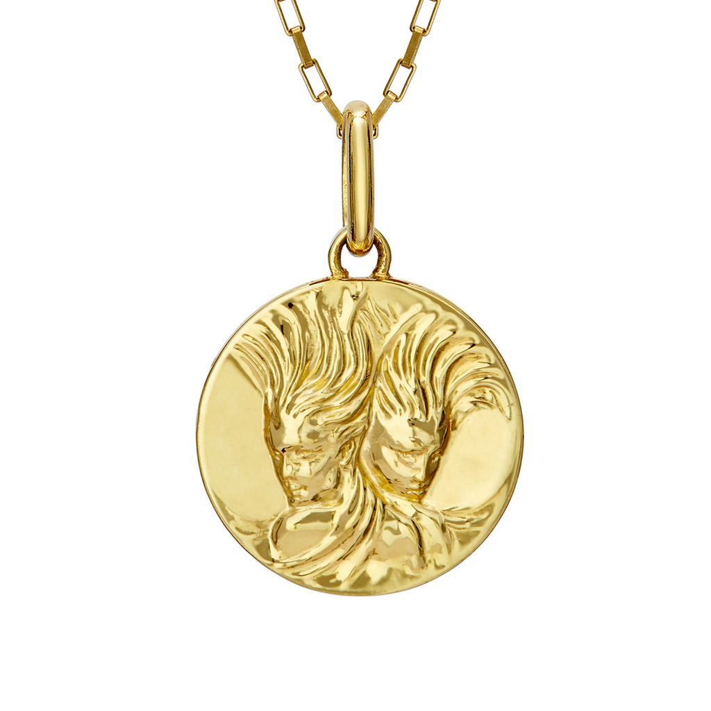 Gemini deals coin necklace