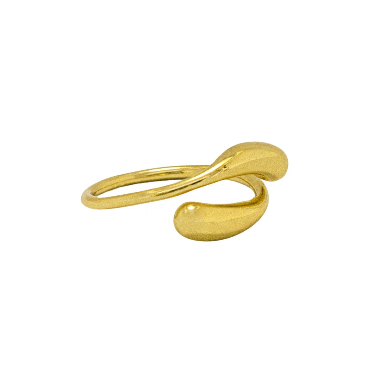 Gold Basic Dome Ring