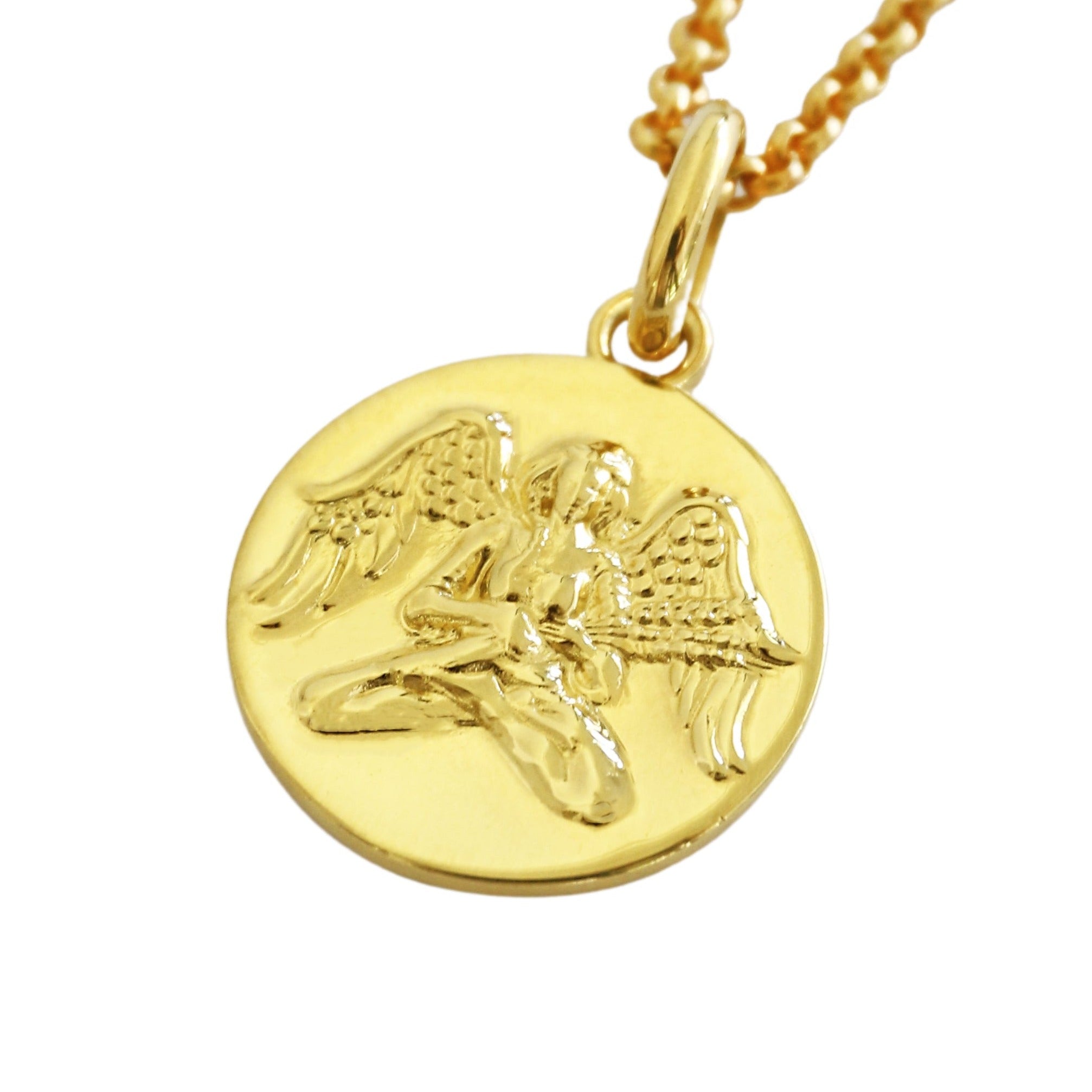 Virgo necklace gold // Gold